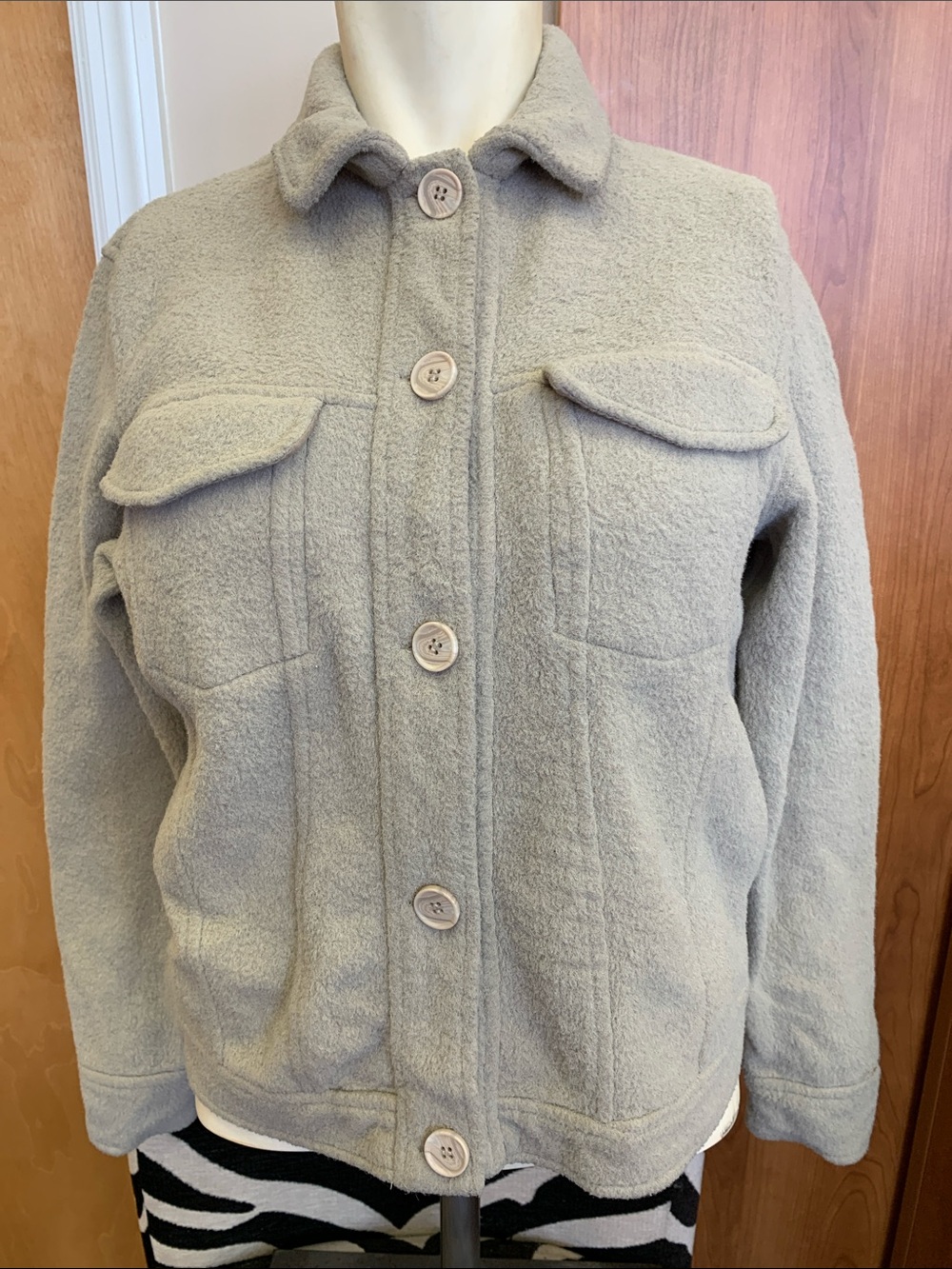 Joie Cropped Boxi Shacket Jacket
